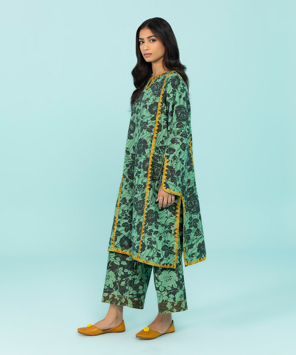 Sapphire - Embroidered Khaddar Shirt