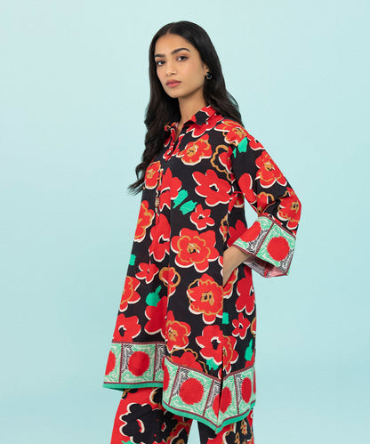 Sapphire - Printed Khaddar Shirt