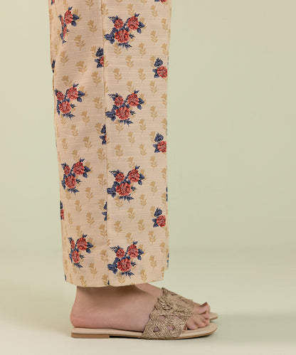 Sapphire - Printed Khaddar Straight Pants