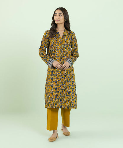 Sapphire - Printed Khaddar Shirt