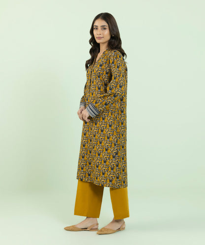 Sapphire - Printed Khaddar Shirt