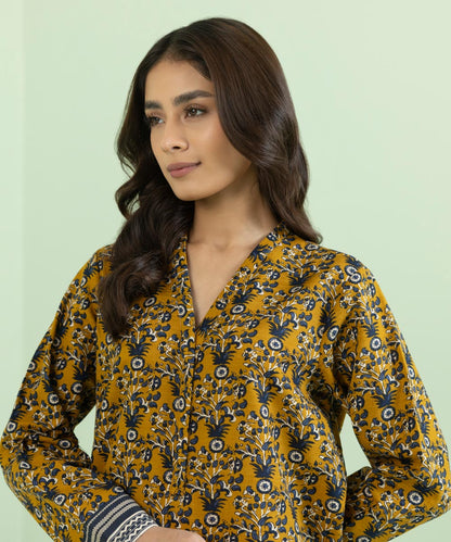 Sapphire - Printed Khaddar Shirt