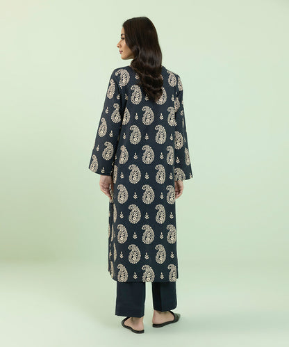 Sapphire - Printed Khaddar Shirt