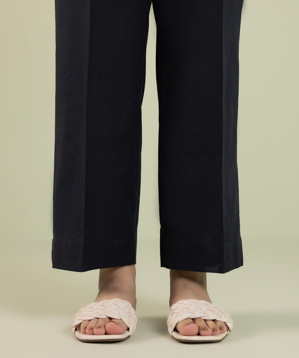 Sapphire - Khaddar Straight Pants