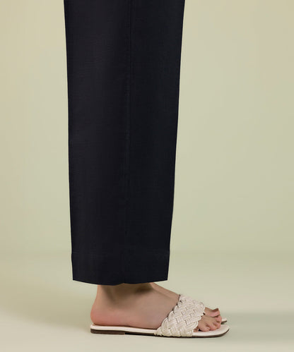 Sapphire - Khaddar Straight Pants