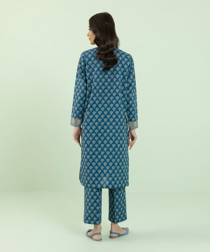 Sapphire - Printed Khaddar Shirt