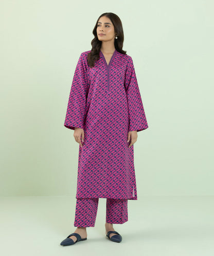 Sapphire - Printed Khaddar Shirt