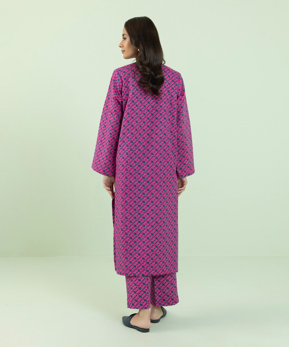 Sapphire - Printed Khaddar Shirt