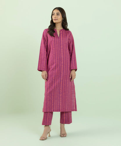 Sapphire - Printed Khaddar Shirt