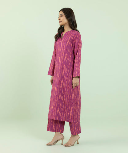 Sapphire - Printed Khaddar Shirt