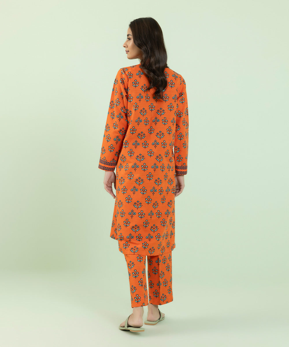 Sapphire - Printed Khaddar Shirt