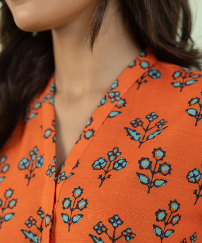 Sapphire - Printed Khaddar Shirt