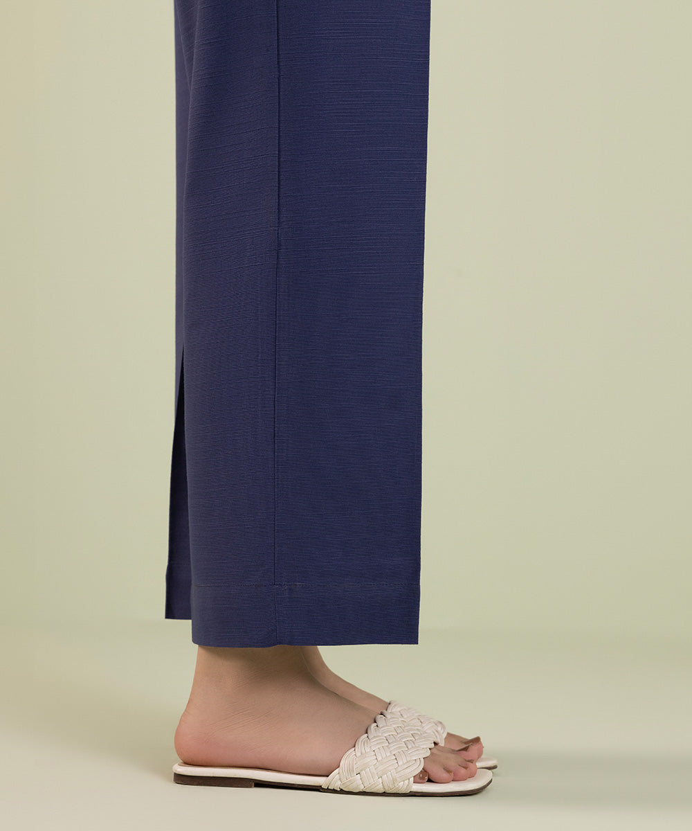 Sapphire - Khaddar Straight Pants