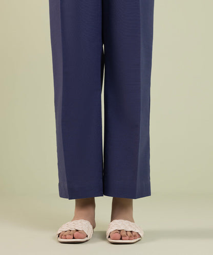 Sapphire - Khaddar Straight Pants