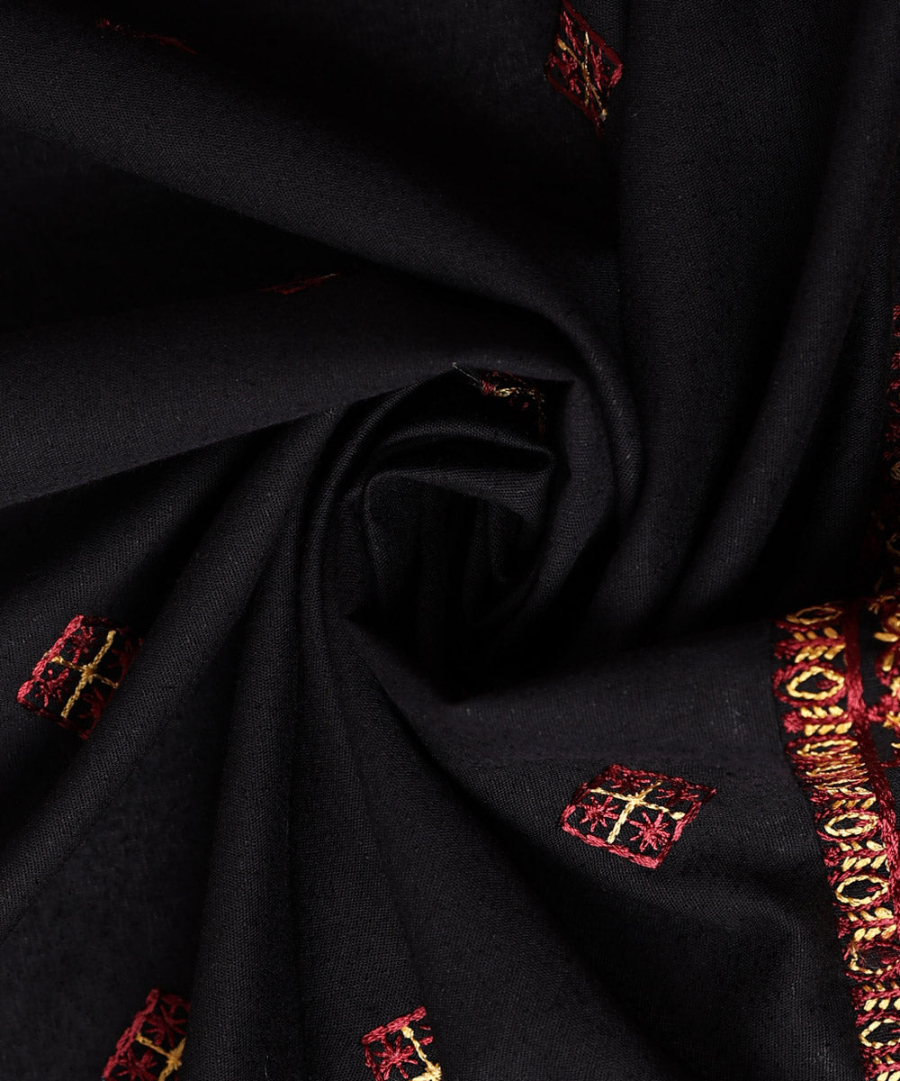 Sapphire - Embroidered Karandi Dupatta