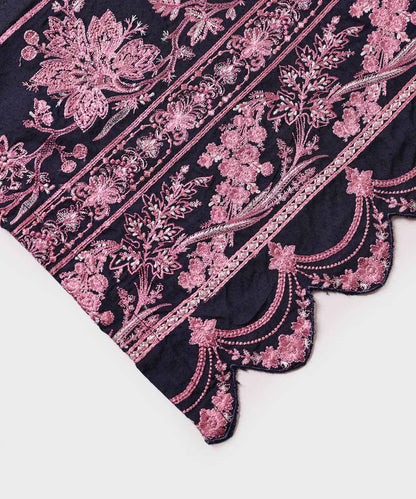 Sapphire - Embroidered Karandi Dupatta