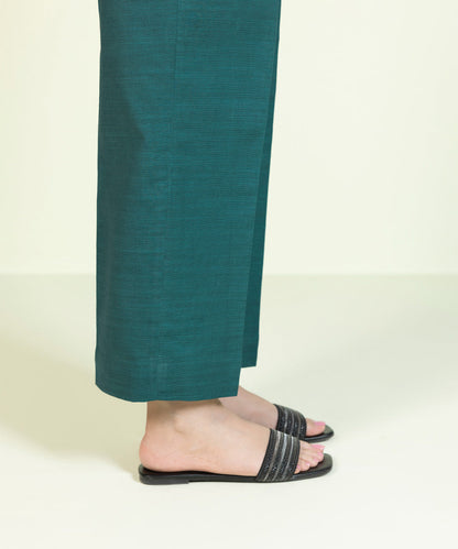 Sapphire - Dyed Khaddar Trousers