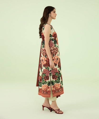 Sapphire - 2 Piece - Embroidered Khaddar Suit