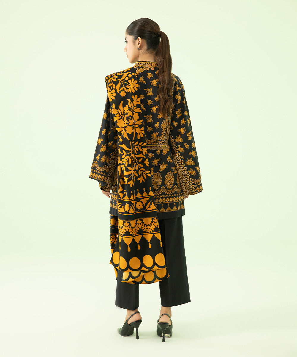 Sapphire - 2 Piece - Embroidered Khaddar Suit
