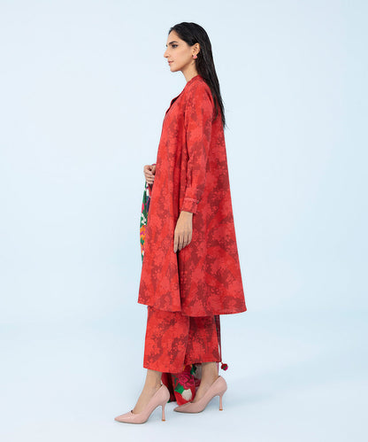 Sapphire - 3 Piece - Printed Khaddar Suit