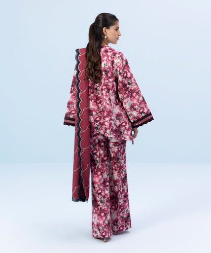 Sapphire - 3 Piece - Embroidered Khaddar Suit