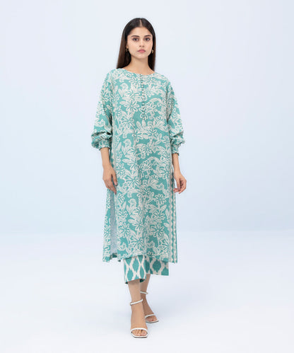 Sapphire - 2 Piece - Printed Khaddar Suit