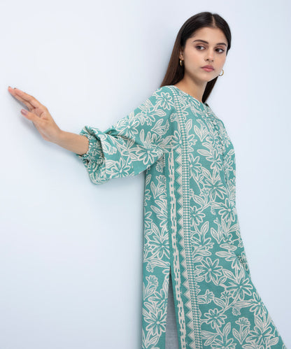 Sapphire - 2 Piece - Printed Khaddar Suit