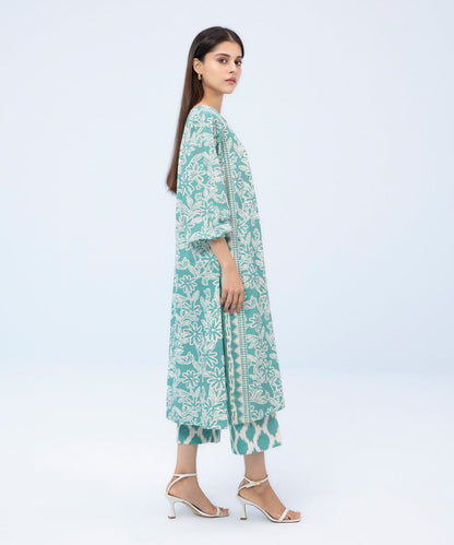 Sapphire - 2 Piece - Printed Khaddar Suit