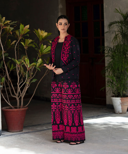 Sapphire - 2 Piece - Embroidered Light Khaddar Suit
