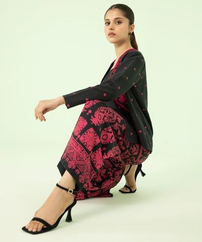 Sapphire - 2 Piece - Embroidered Light Khaddar Suit