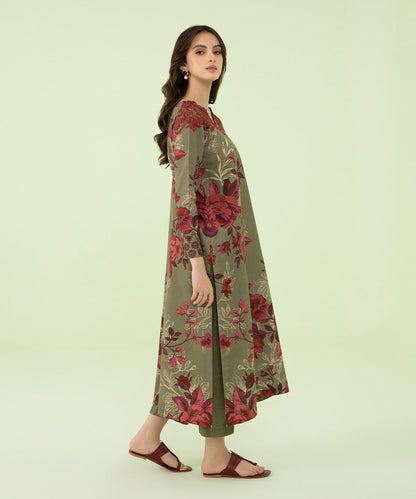 Sapphire - 2 Piece - Embroidered Khaddar Suit