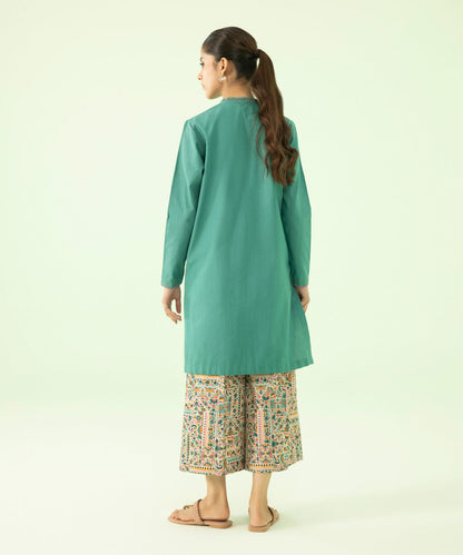 Sapphire - 2 Piece - Embroidered Khaddar Suit