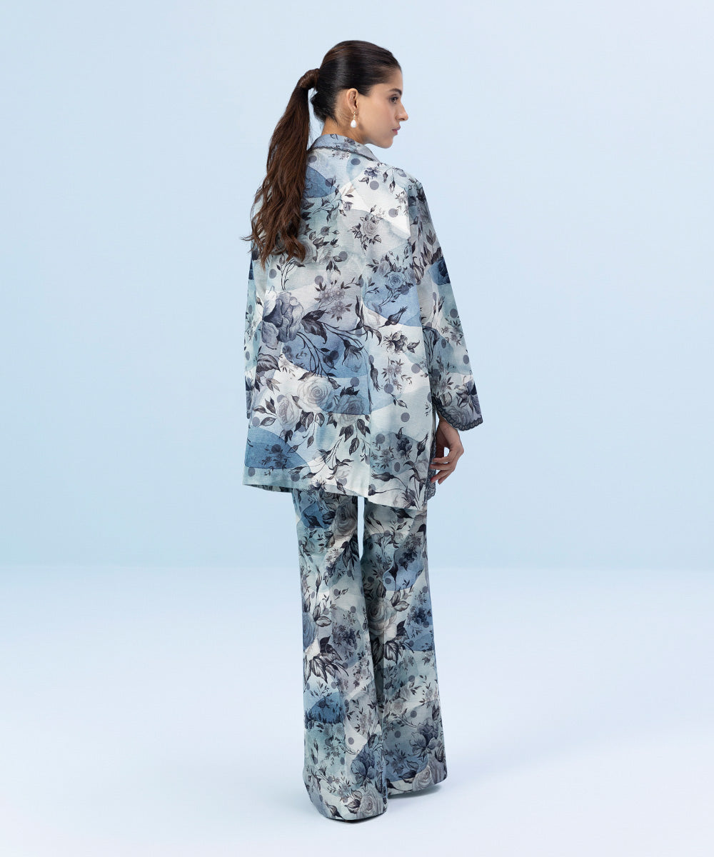 Sapphire - 2 Piece - Embroidered Khaddar Suit