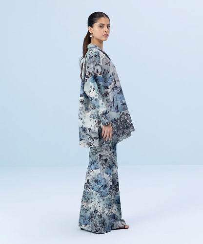 Sapphire - 2 Piece - Embroidered Khaddar Suit