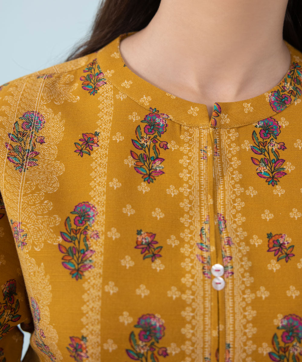 Sapphire - 2 Piece - Printed Khaddar Suit