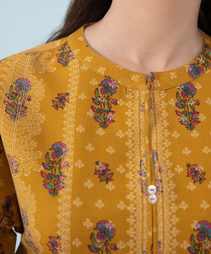 Sapphire - 2 Piece - Printed Khaddar Suit