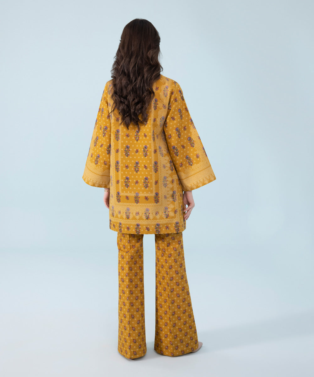 Sapphire - 2 Piece - Printed Khaddar Suit