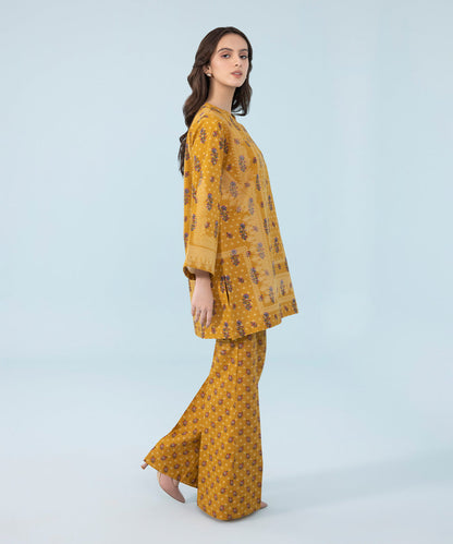 Sapphire - 2 Piece - Printed Khaddar Suit