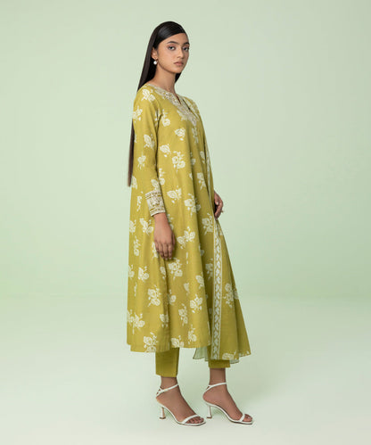 Sapphire - 3 Piece - Embroidered Light Khaddar Suit