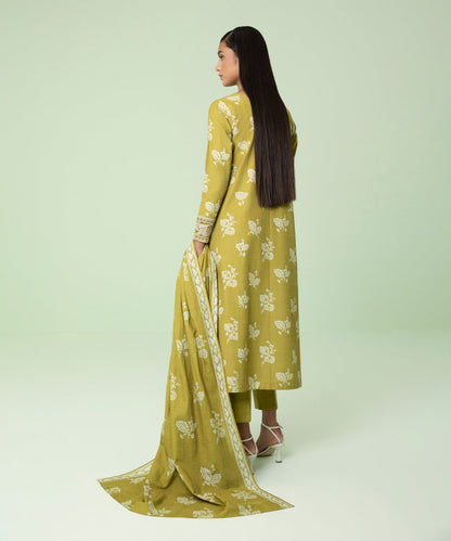 Sapphire - 3 Piece - Embroidered Light Khaddar Suit
