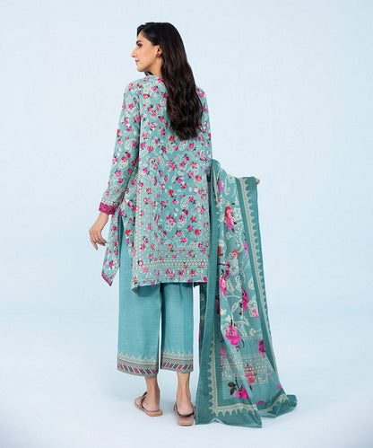 Sapphire - 3 Piece - Embroidered Khaddar Suit