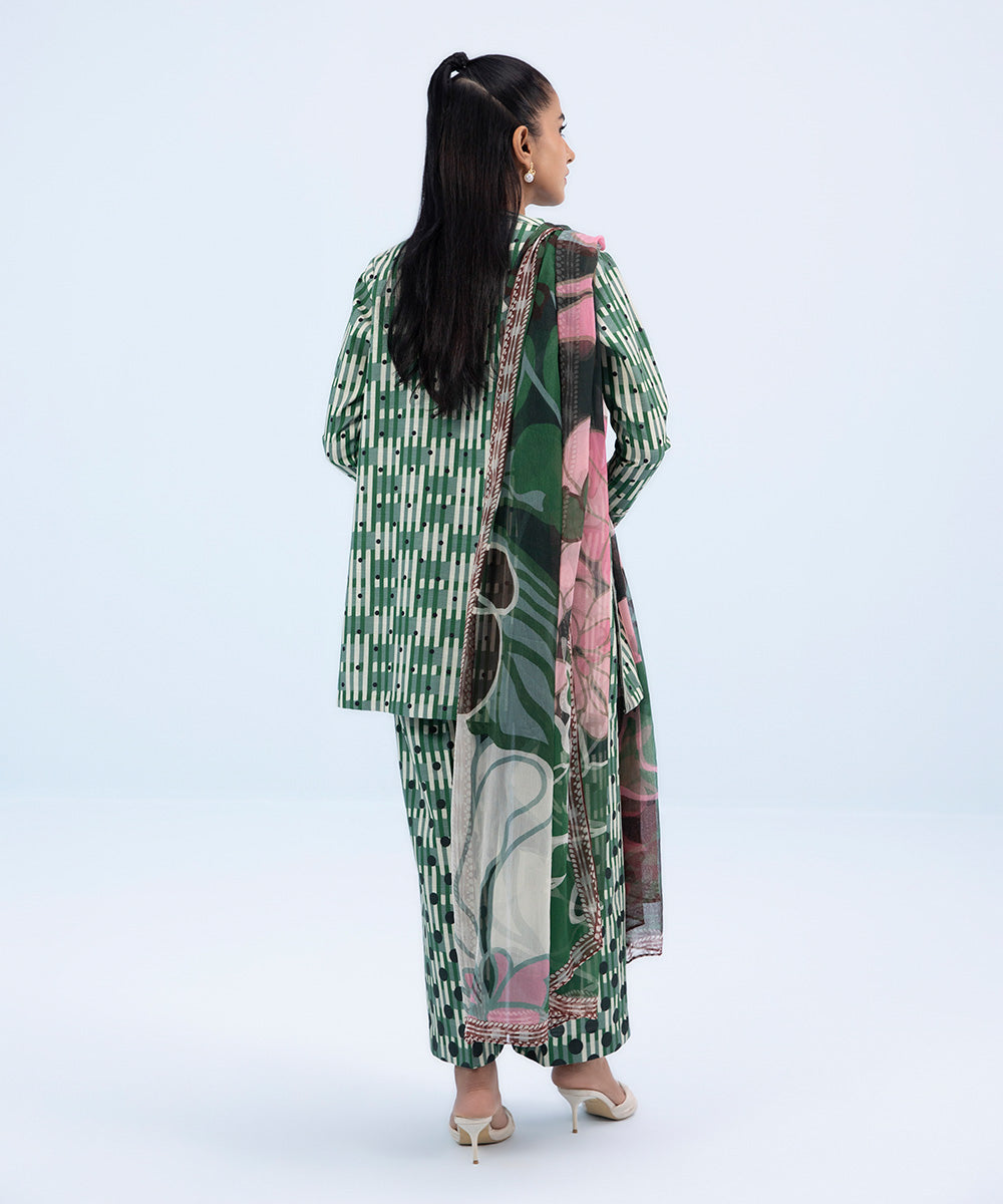 Sapphire - 3 Piece - Embroidered Khaddar Suit