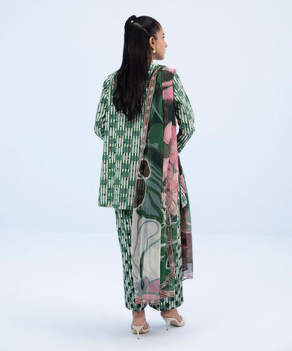 Sapphire - 3 Piece - Embroidered Khaddar Suit