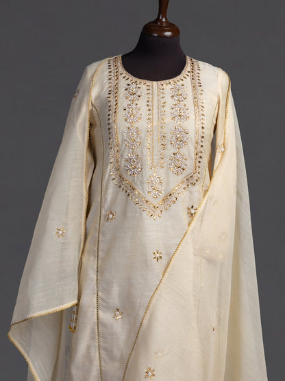 Eraj Hussain - Gotta Patti Gold - Stitched