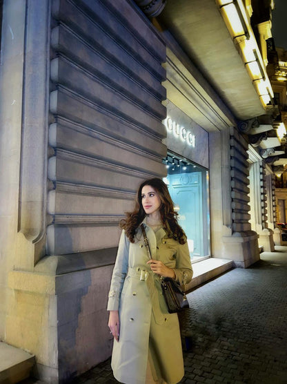 Chaos - Cia- Nude Trench Coat