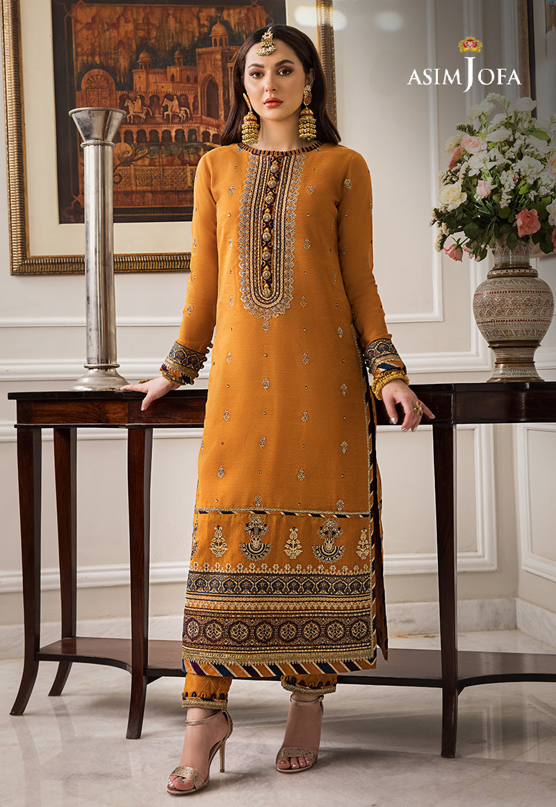 Asim Jofa - AJZS-11 Designers Stitched