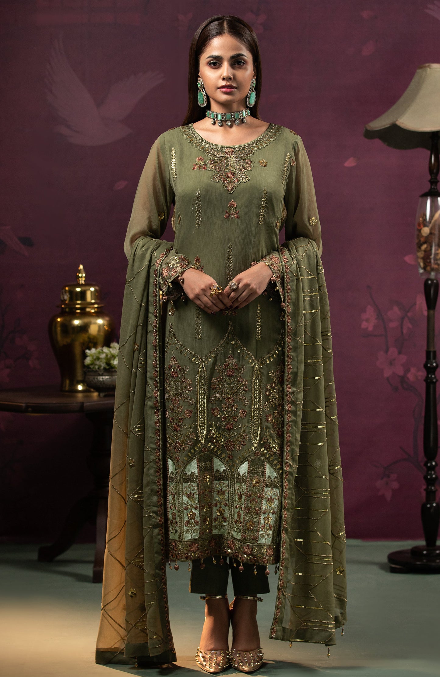 Alzohaib - 3 PIECE LUXURY FORMAL AZF'23-01
