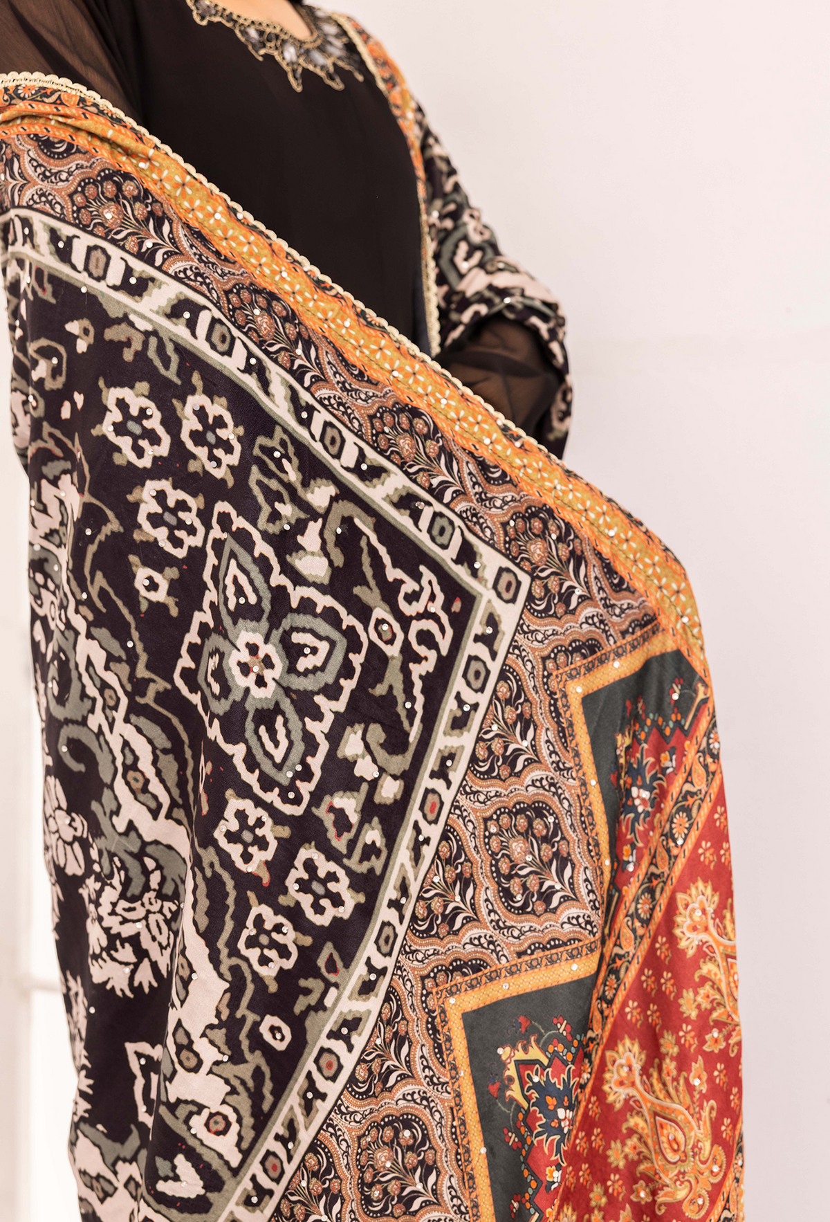 Adan's Libas - Adan's Velvet- Shawl 5446