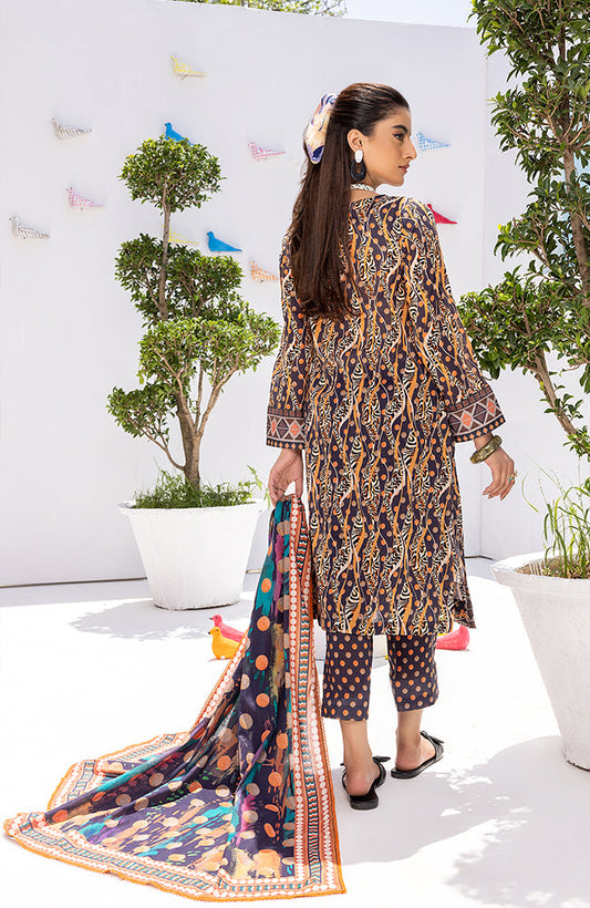 Alzohaib - 3 PIECE UNSTITCHED PRINTED LAWN-CPP-2-23-10