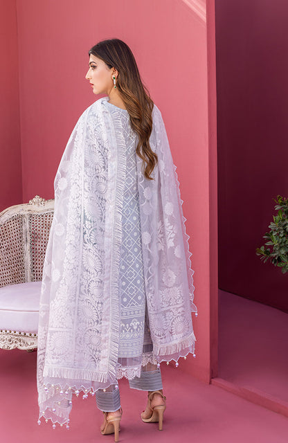 Alzohaib - 3 PIECE UNSTITCHED EMBROIDERED RUNGKARI BY MAHIYMAAN-RKM-23-10